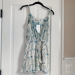 American Threads Romper tiedye in Blue